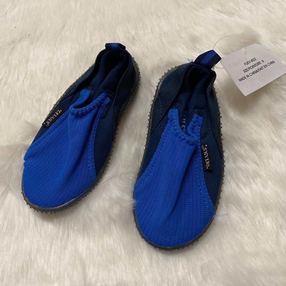 Blue shoes